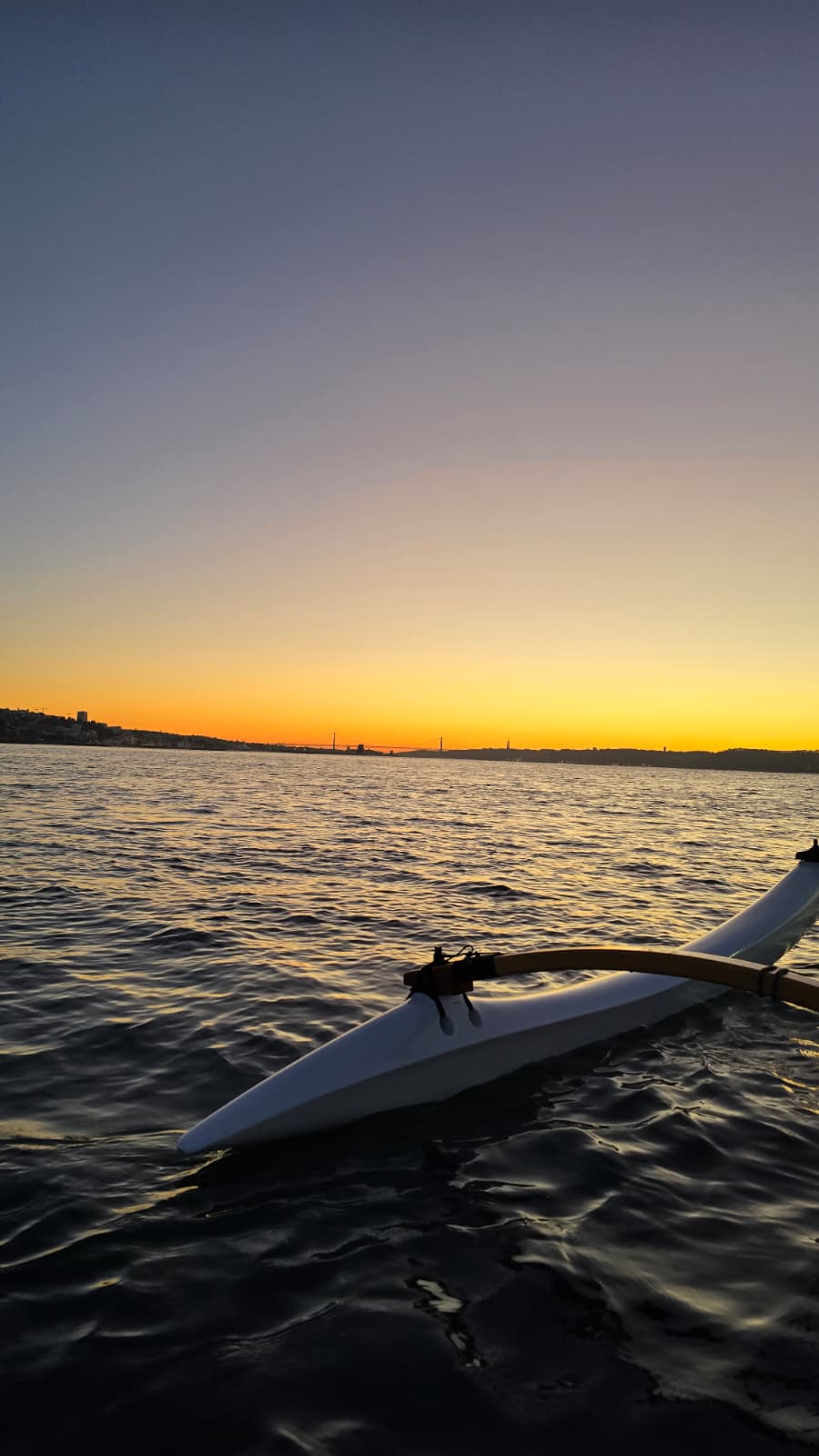Sessão de canoa havaiana (Va'a) com a Kealoha em Oeiras — fotografia 5